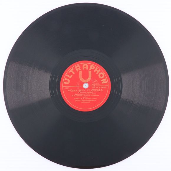 Jiřina Salačová & Máša Allanová - Sukýnka 1943 78 rpm Record Ultraphon B 14040 - Picture 4 of 16